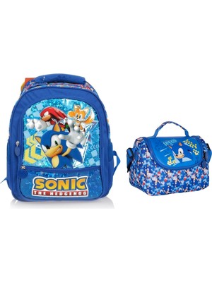 Sonic Okul Çantası ve Beslenme Çantası