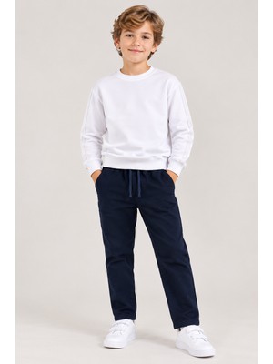 Ugly Duck Erkek Çocuk Lastikli Pantolon Lacivert 11-15 Yaş