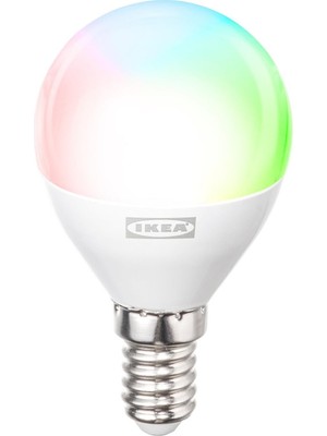 IKEA Modern Beyaz LED Ampul - Şık Ev Ofis Dekoratif Aydınlatma - Modern Tasarım