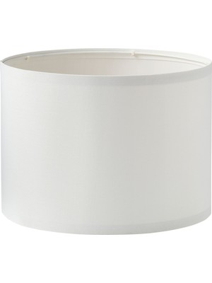 IKEA Modern Beyaz Abajur 33 cm - Şık Ev Ofis Dekoratif Aydınlatma - Modern Tasarım