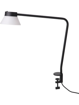 IKEA Modern Beyaz Masa Lambası 46X13 - Şık Ev Ofis Dekoratif Aydınlatma - Modern Tasarım