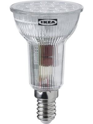 IKEA Modern Beyaz LED Ampul - Şık Ev Ofis Dekoratif Aydınlatma - Modern Tasarım