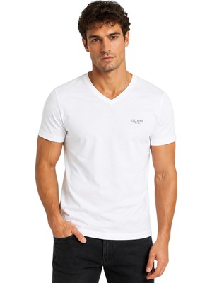 Guess V Yaka Erkek T-Shirt M6YI32K3735