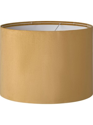 IKEA Modern Sarı Abajur 42 cm - Şık Ev Ofis Dekoratif Aydınlatma - Modern Tasarım