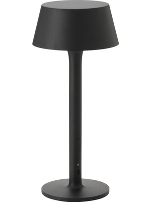 IKEA Modern Siyah Dekoratif Aydınlatma 29 cm - Şık Ev Ofis Dekoratif Aydınlatma - Modern Tasarım