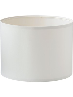 IKEA Modern Beyaz Abajur 42 cm - Şık Ev Ofis Dekoratif Aydınlatma - Modern Tasarım