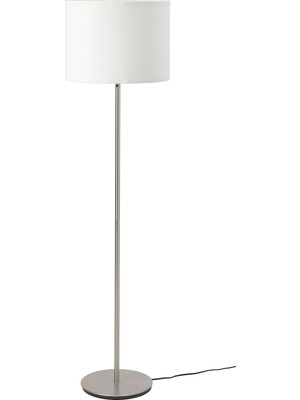 IKEA Modern Beyaz Yer Lambası - Şık Ev Ofis Dekoratif Aydınlatma - Modern Tasarım