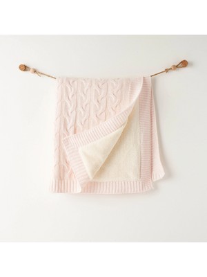 Andywawa Bebek Tri̇ko Battani̇ye  85X100 AC26340 Pink Melange