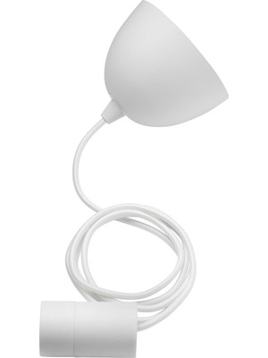 IKEA Modern Beyaz Modern Lamba - Şık Ev Ofis Dekoratif Aydınlatma - Modern Tasarım