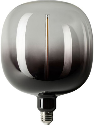 IKEA Modern Siyah LED Ampul - Şık Ev Ofis Dekoratif Aydınlatma - Modern Tasarım