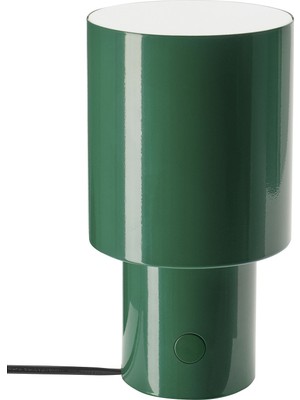 IKEA Modern Yeşil Masa Lambası 22 cm - Şık Ev Ofis Dekoratif Aydınlatma - Modern Tasarım