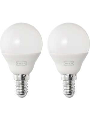 IKEA Modern Beyaz LED Ampul - Şık Ev Ofis Dekoratif Aydınlatma - Modern Tasarım