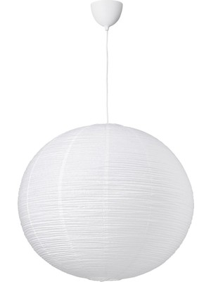 IKEA Modern Beyaz Sarkıt Lamba 70 cm - Şık Ev Ofis Dekoratif Aydınlatma - Modern Tasarım