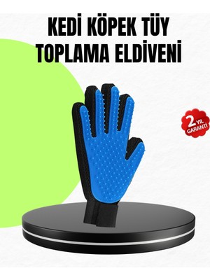 TeknoKapsül Evcil Hayvan Bakım Eldiveni – Masaj ve Tüy Toplama Özellikli Silikon Eldiven