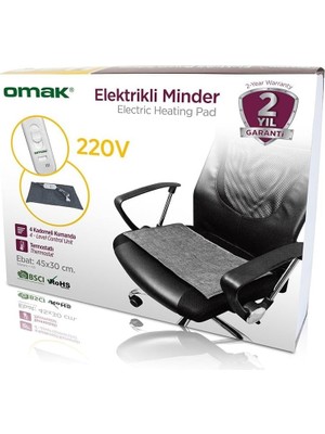 Happy Trend Omak Elektrikli Minder Termostatlı 220V