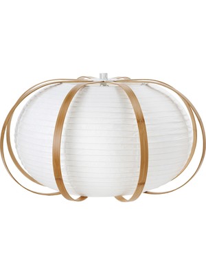 IKEA Modern Beyaz Sarkıt Lamba 67 cm - Şık Ev Ofis Dekoratif Aydınlatma - Modern Tasarım