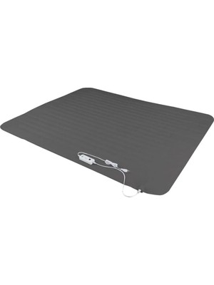 Happy Trend Nikadu Siyah Mobgift Çift Kişilik Elektrikli Alt Battaniye | Elektrikli Yatak Isıtıcı Polyester 120 x 140 Siyah Tek Ebat