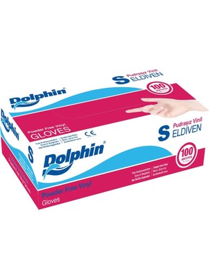 Happy Trend Dolphin Beyaz Vinil Eldiveni Pudrasız S 100 Adet