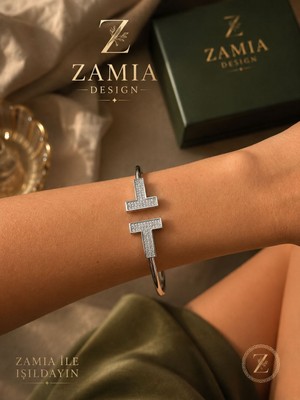 Zamia Concept Zamia Design  Tfny Model Çelik Bilezik
