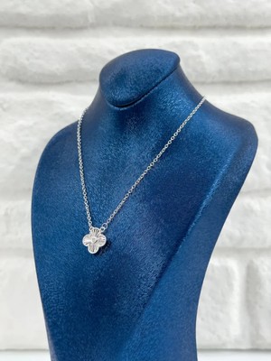 Livora Jewelry 925 Ayar Gümüş Şans Yoncası Tekli Spor Kadın Kolye