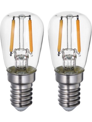 IKEA Modern Siyah LED Ampul - Şık Ev Ofis Dekoratif Aydınlatma - Modern Tasarım