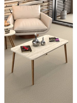 Quattro Home Ekru Orta Sehpa