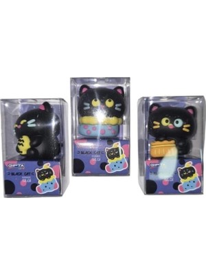 Gıpta K2387 Black Cat 3D Silgi - Tekli