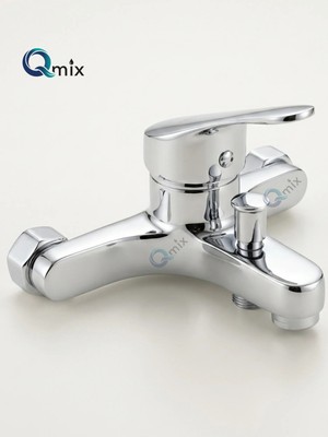 Qmix Trend Serisi Pirinç Döküm Gövde Banyo Bataryası Krom Renk