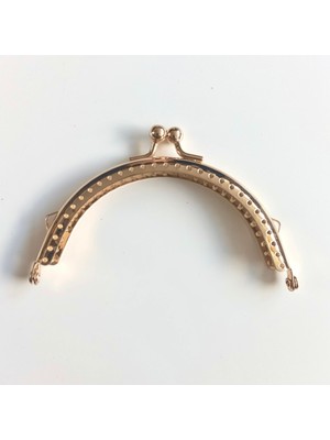 Yumakça Çanta ve Cüzdan Klipsi Altın Renk Oval Model 10,5 cm