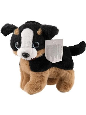 Hsc Bilişim Sesli Peluş Köpek - 2309033 - Kahverengi-Siyah
