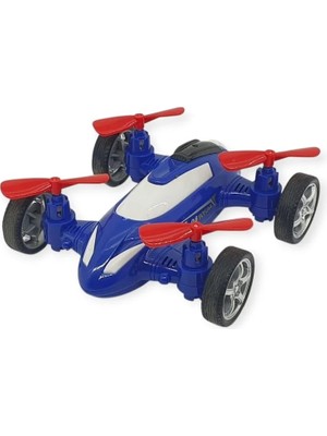 Hsc Bilişim Sürtmeli Drone Araba Hareketli Pervane - Mavi