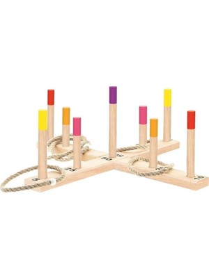 Hsc Bilişim Playwood Ahşap Halka Atma Oyunu