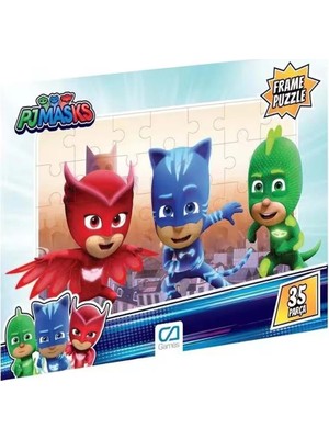 Hsc Bilişim Pjmasks Frame Puzzle 35 Parça