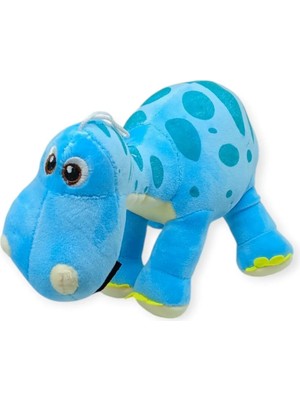 Hsc Bilişim Sevimli Peluş Dinazor Turko Dino 35 cm - Mavi