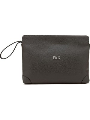 Bilik Deri Logo Detaylı Kadın Portföy & Clutch Çanta