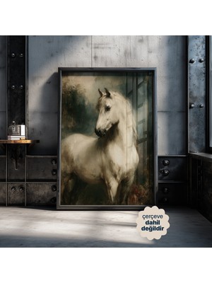Persona Istanbul Artificial Collection "beyaz Asalet" - Vintage At Posteri (Çerçevesiz)