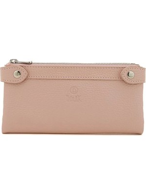 Bilik Deri  Pembe Rölax Deri Kadın Cüzdan Bsh 3218