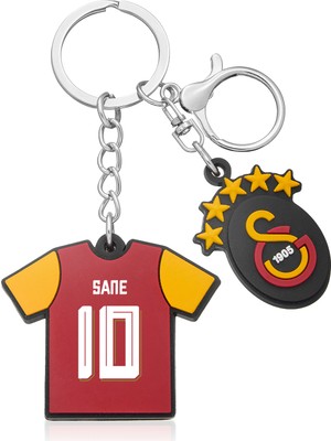 Galatasaray Leroy Sané Charm Arma Silikon Anahtarlık - Lisanslı Orijinal
