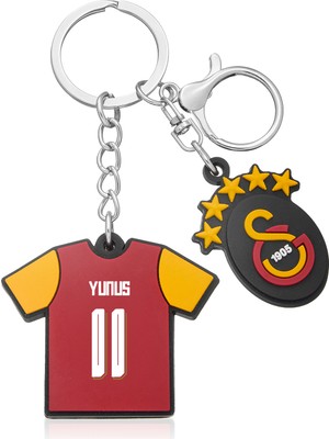 Galatasaray Yunus Akgün Charm Arma Silikon Anahtarlık - Lisanslı Orijinal