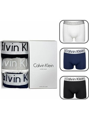Calvin Klein Jeans Erkek 3"lü Boxer Set