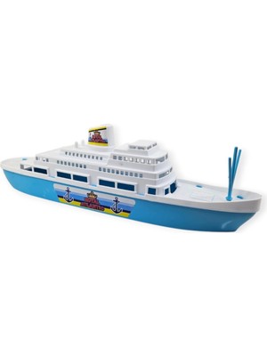 TeknoKapsül Transatlantik Yolcu Gemisi 45 cm - Mavi