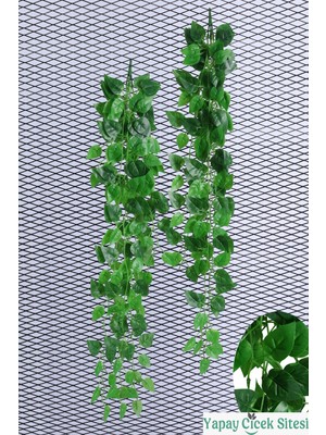 Yapay Çiçek Sitesi Yapay Islak Dokulu Filodendron Sarmaşığı 100 cm - 2 Adet