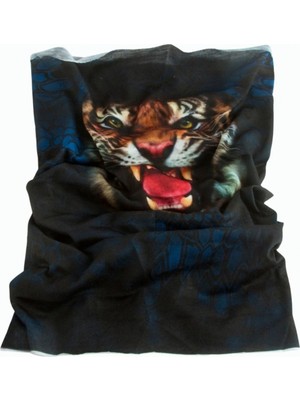 Hace Bazaar Aslan Desenli Baff Boyunluk