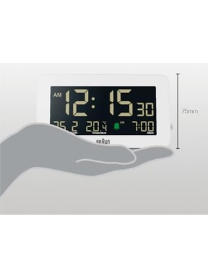 TeknoKapsül Dijital Çalar Saat BC10W