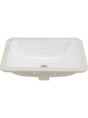 TeknoKapsül Vitra S20 5474B003-0618 Tezgah Altı Lavabo, 43 Cm, Beyaz