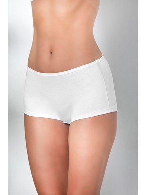 Hace Bazaar Pamuklu Boxer Külot Beyaz -Hcb
