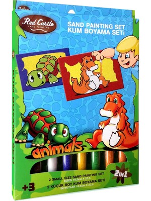 Esranın Dünyası Kum Boyama Kuş