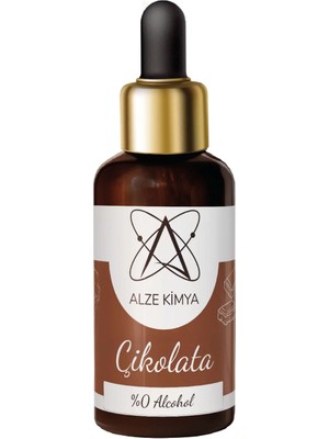 Alze Kimya Hobi Çikolata Esansı 30 ml Mum, Taş Tozu ve Oda Kokusu Esansı