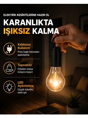 Esranın Dünyası Dış Mekan Kullanımına Uygun LED Lamba - Lisinya
