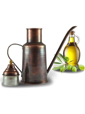 TeknoKapsül Shark 4807-3 Anatolia Gemlik Bakır Yağdanlık, Antik Bakır, 500 ml